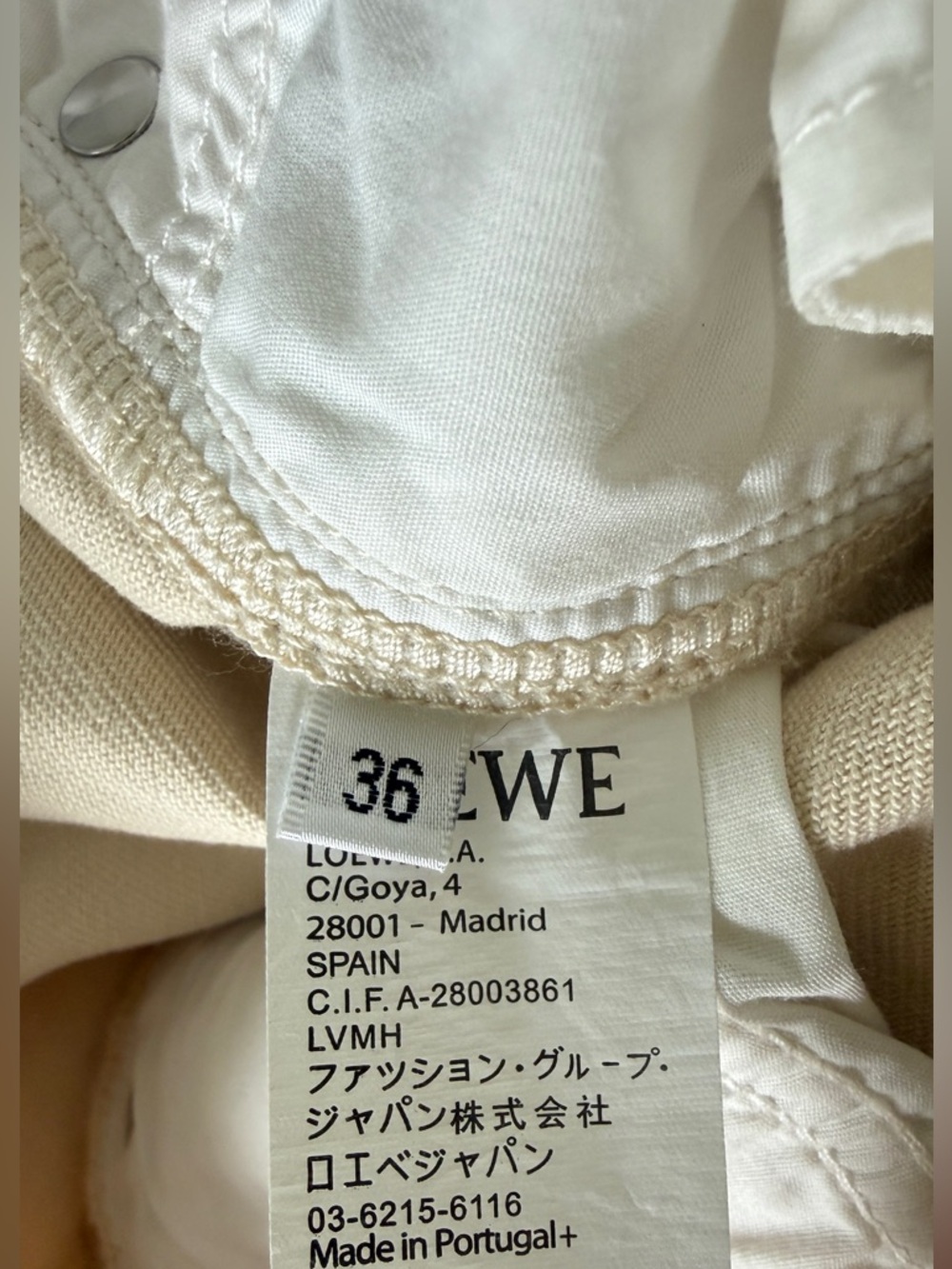 NEW: Loewe x Paula’s Ibiza Barrel Leg Denim Jean - Size 36 / US 4 - Picture 5 of 7